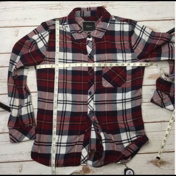Rails Hunter plaid button down flannel - Picture 6 of 8